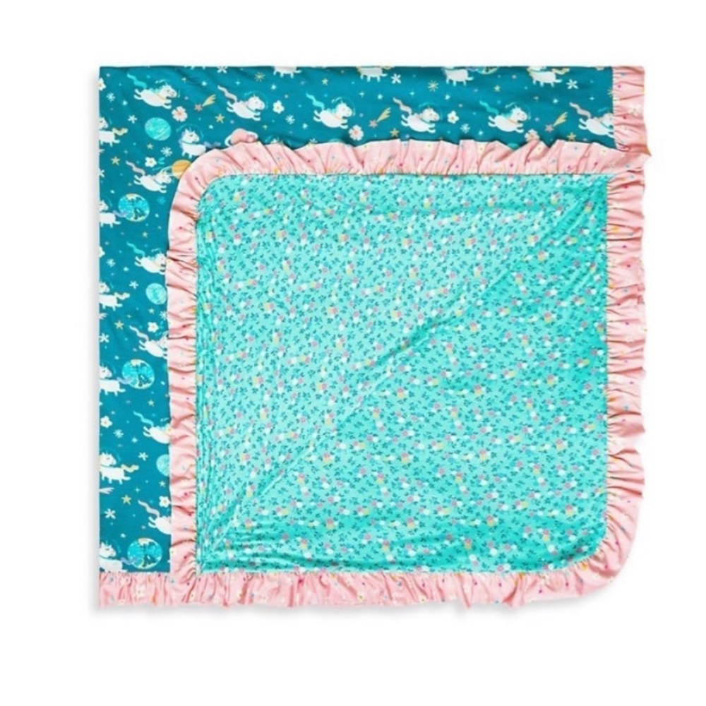 Posh peanut Nella & evvy luxe patoo blanket nwt